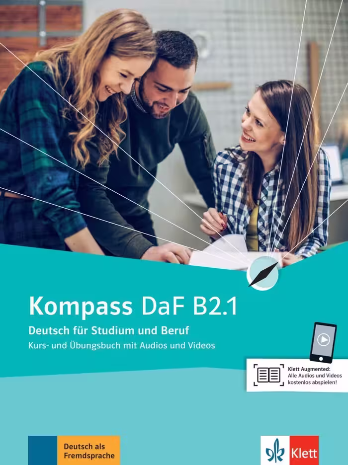 کامپس داف B2.1 | کتاب آلمانی Kompass DaF B2.1