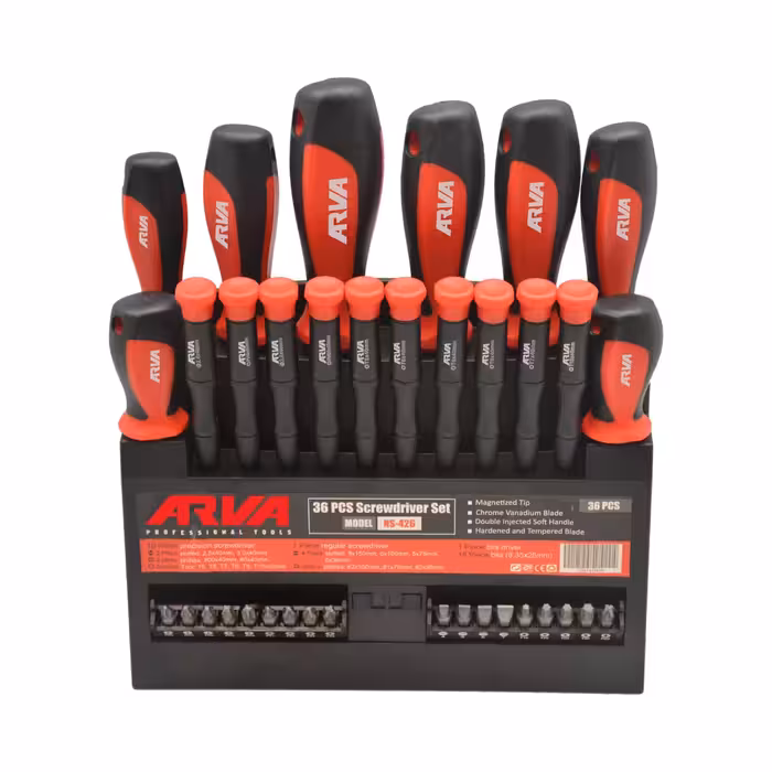 ست جامع پیچ گوشتی 36 عددی آروا مدل 4520