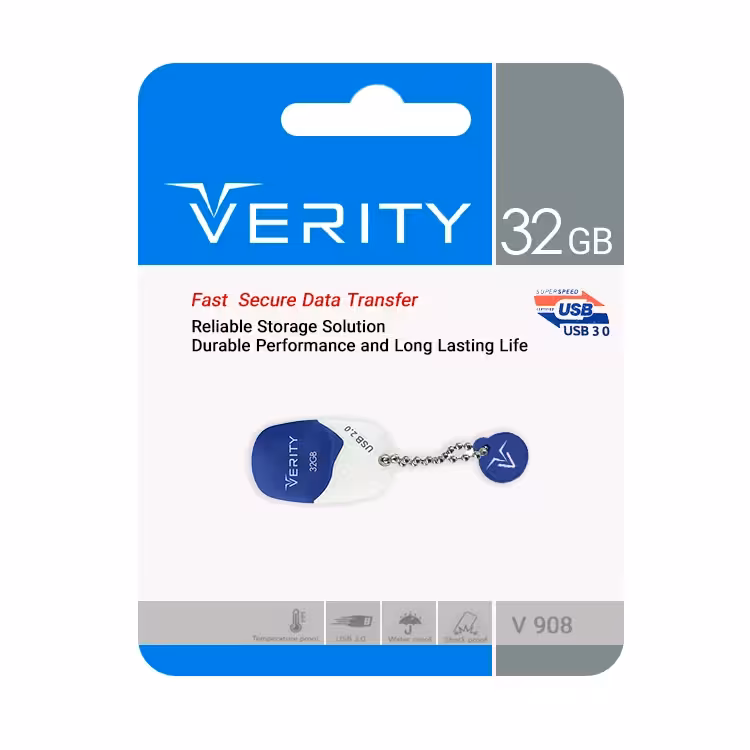 فلش 32 گيگ VERITY مدل USB3.0 908