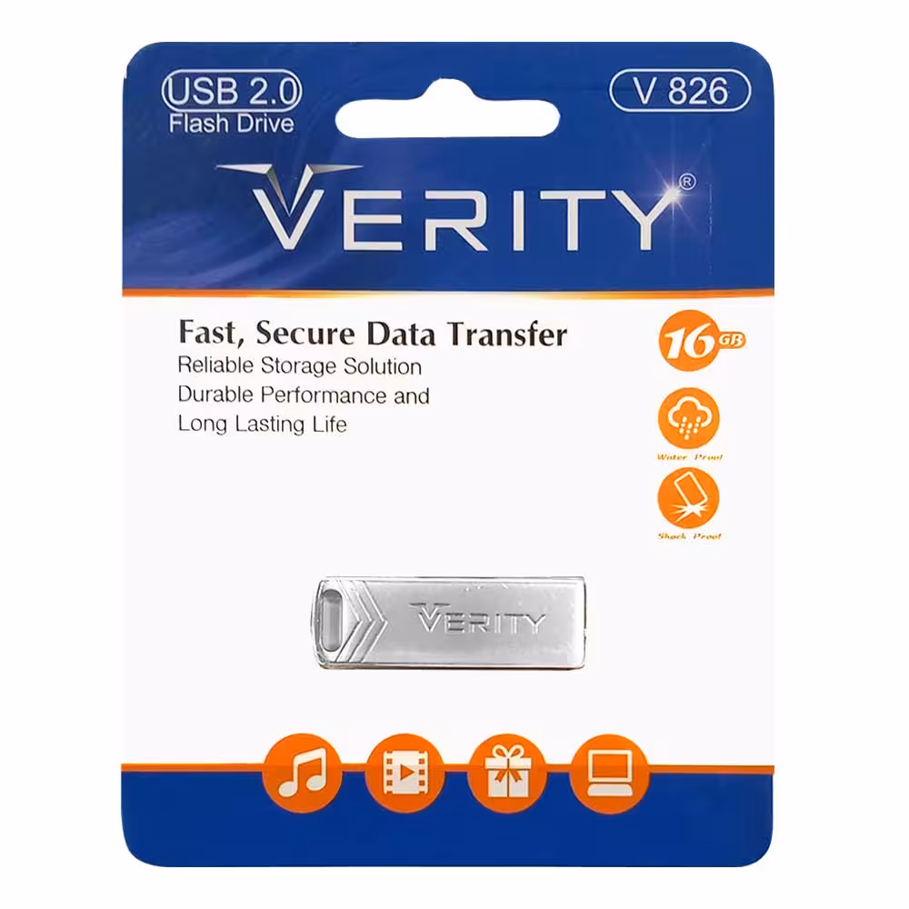 فلش مموری وریتی 826 ظرفیت 16 گیگ