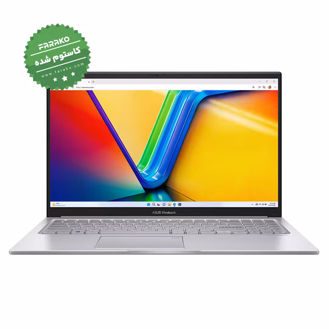خرید و قیمت لپ تاپ ایسوس Vivobook X1504VA-NJ451 نمایشگر 15٫6 اینچی، پردازنده Core i3-1315U، گرافیک اینتل، رم 8 گیگابایت، حافظه 256 گیگابایت SSD - کاستوم شده