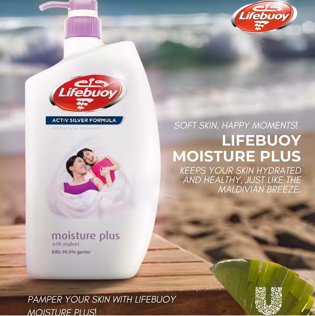 شامپو بدن لایف بوی Lifebuoy moisture plus