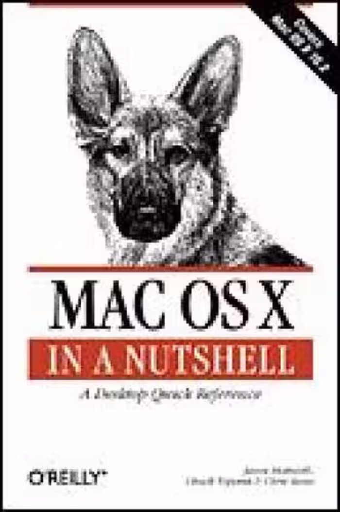 خرید و دانلود نسخه کامل کتاب Mac OS X in a Nutshell