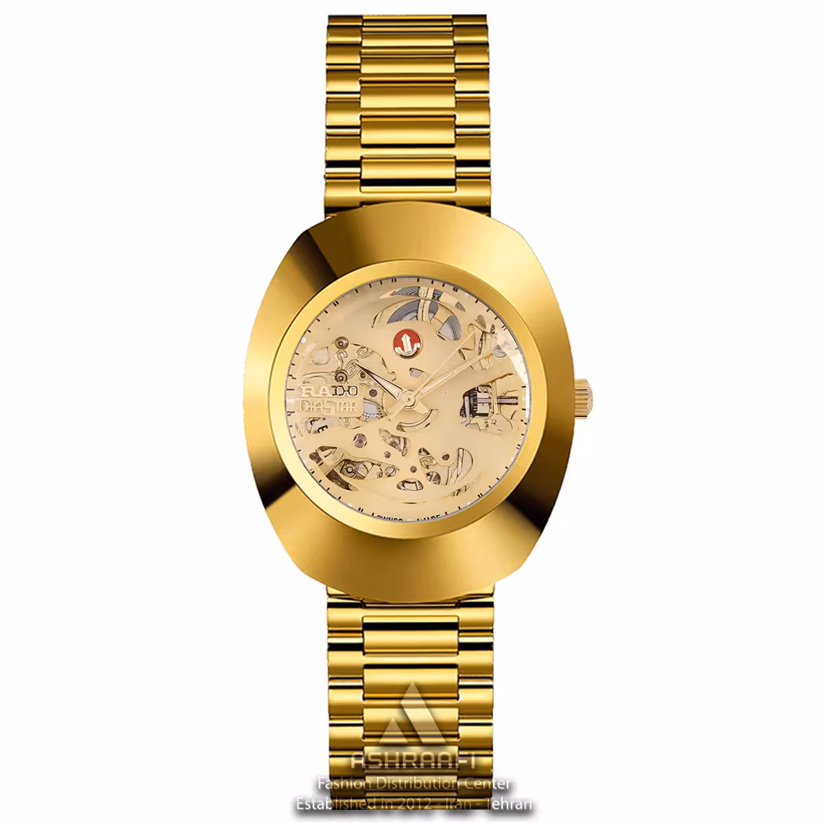 ساعت رادو تخم مرغی طلایی Rado Diastar 836.213.3 Gold