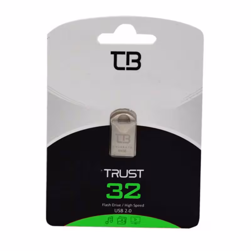 فلش تروبایت مدل Trust ظرفیت 32 گیگ   گارانتی مادام العمر