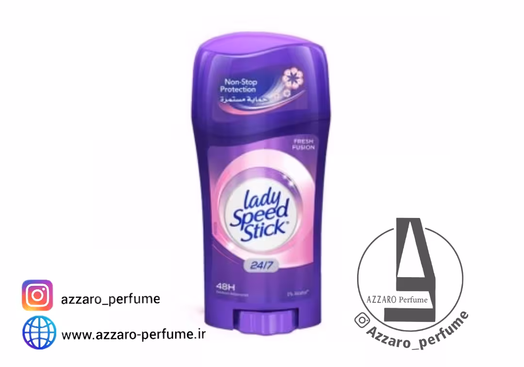 مام صابونی لیدی اسپید استیک مدل فرش فیوژن 45 گرم اورجینال