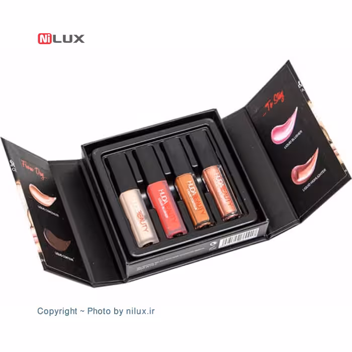 کانتورینگ هدی بیوتی مدل Matte & Strobe پکیج 4 عددی