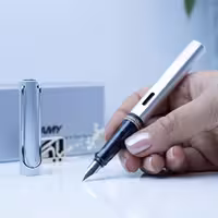 لامی خودنویس آل استار نقره ای LAMY AL STAR FP White silver 25