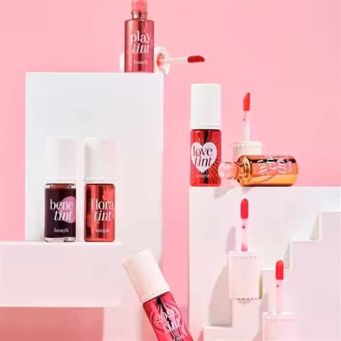 رژگونه و رژلب مایع benefit بنفیت اصل/6ml رنگ