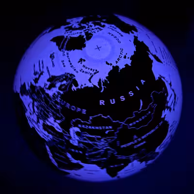 دکوری مدل کره جغرافیایی