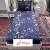 سرویس ملحفه مدل گل شکوفه کد 90 یک نفره دو تکه 