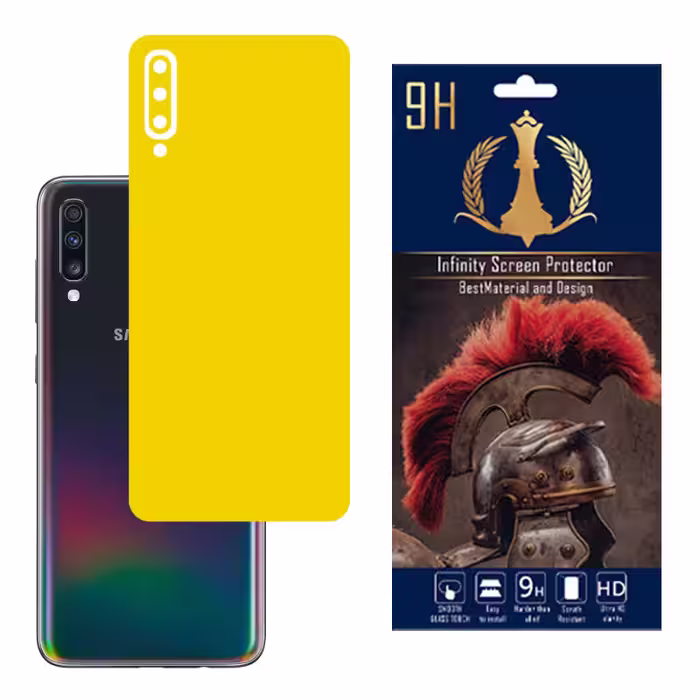 برچسب پوششی اینفینیتی مدل PRO MAX مناسب برای گوشی موبایل سامسونگ GALAXY A70 / A70S به همراه محافظ صفحه نمایش و محافظ لنز دوربین