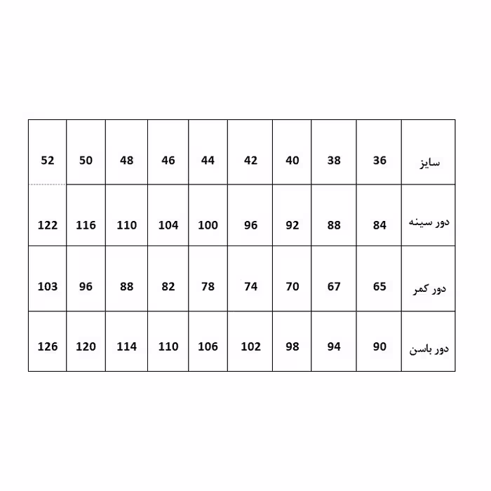 الگو آماده خیاطی بالاتنه و آستین و شلوار زنانه متد مولر کد 1 سایز 36 تا 52 بسته 20 عددی
