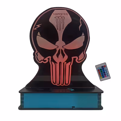 چراغ رومیزی مدل اسکلت