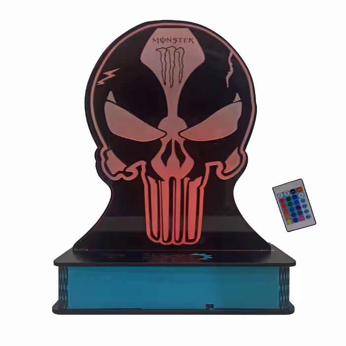 چراغ رومیزی مدل اسکلت