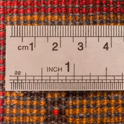 فرش دستبافت کناره طول سه متری مدل نقشه بلوچ  کد 33.1863