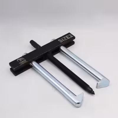 پولی کش دو شاخ مدل الفنت کد YP-NAKHONI-02 سایز 2 اینچ