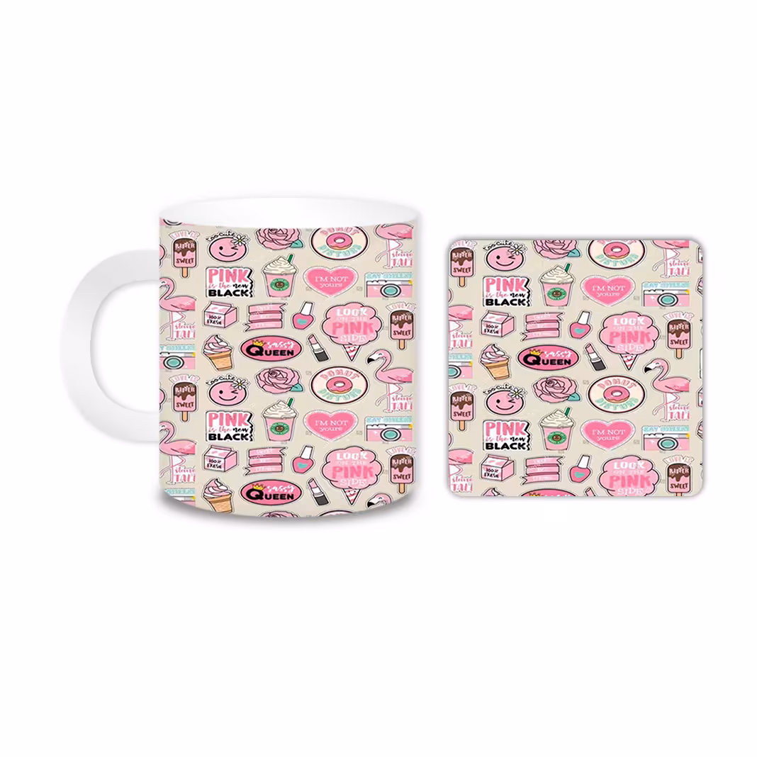 ماگ مدل mix کد 1950 به همراه زیر لیوانی