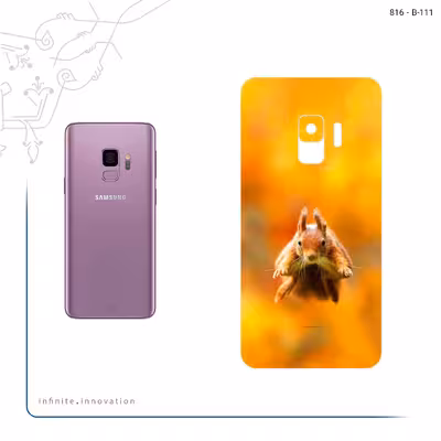 برچسب پوششی ماهوت مدل Squirrel مناسب برای گوشی موبایل سامسونگ Galaxy S9