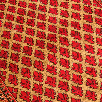 فرش دستبافت دو و نیم متری مدل نقشه بلوچ  کد 34.2828