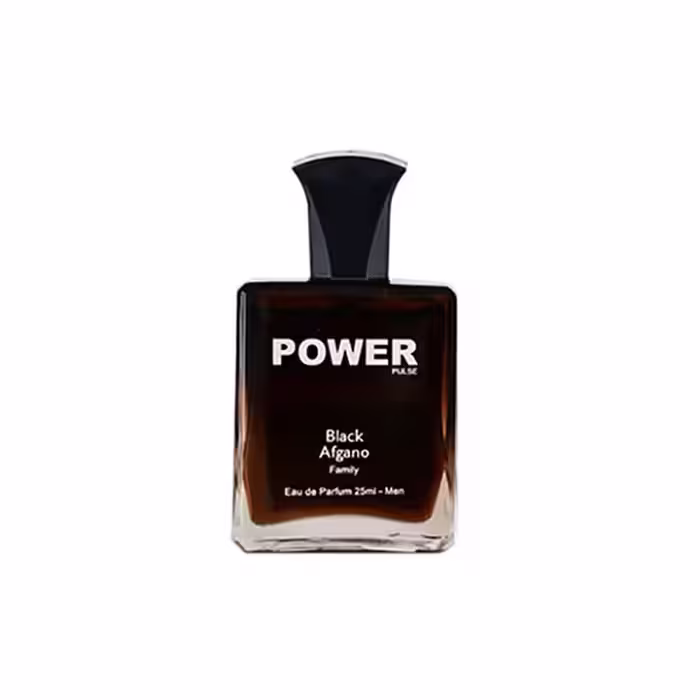 عطر جیبی مردانه پاور پالس مدل Black Afgano Family حجم 25 میلی لیتر بسته 2 عددی