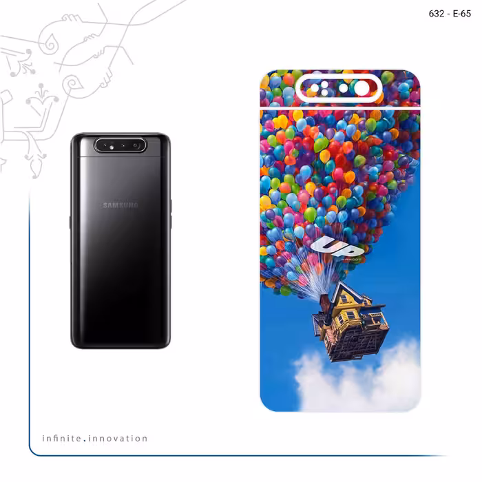 برچسب پوششی ماهوت مدل UP مناسب برای گوشی موبایل سامسونگ Galaxy A80