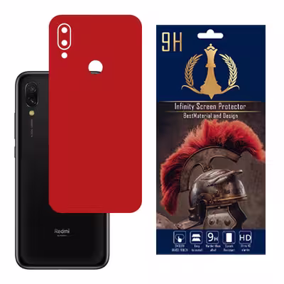 برچسب پوششی اینفینیتی مدل PRO MAX مناسب برای گوشی موبایل شیائومی REDMI 7 به همراه محافظ صفحه نمایش