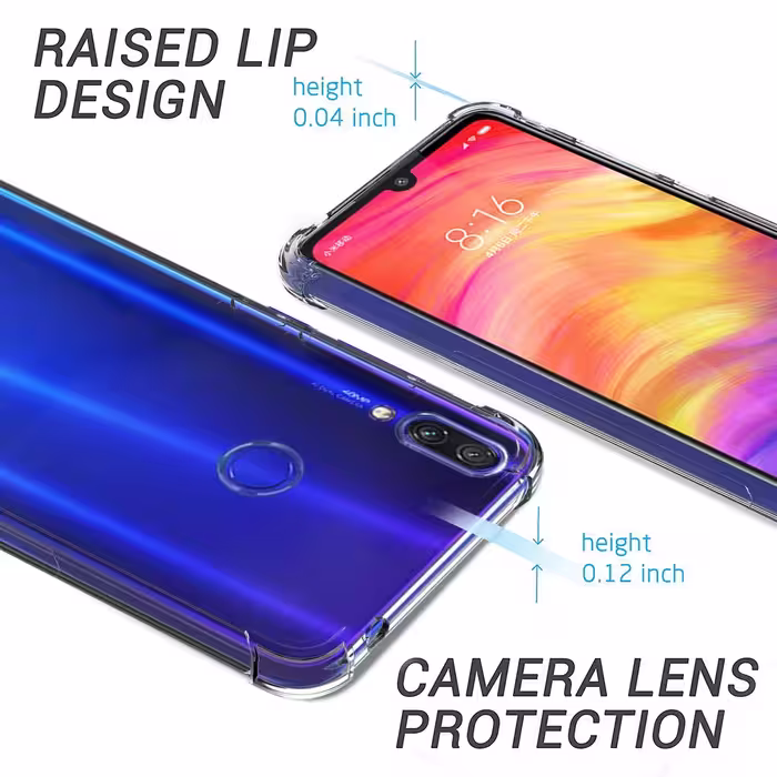 کاور اودین مدل Space مناسب برای گوشی موبایل شیایومی Redmi Note7