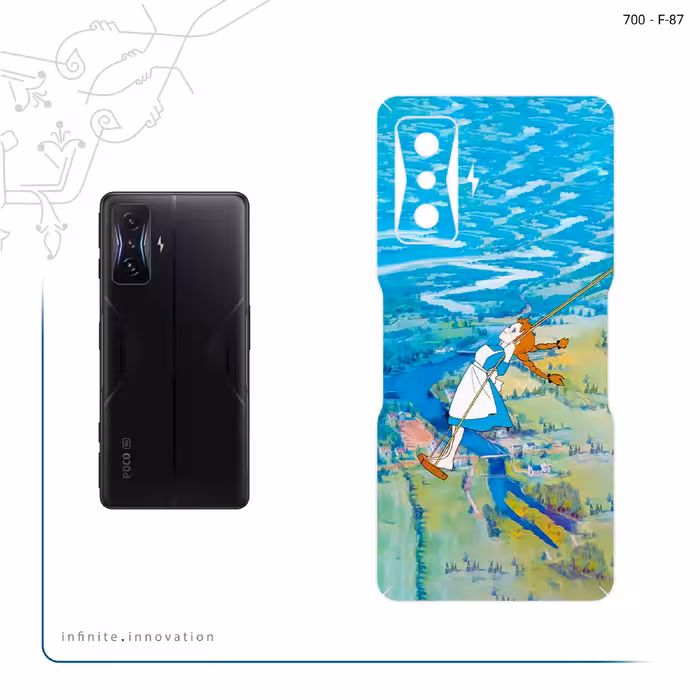 برچسب پوششی ماهوت مدل Anne Of Green Gables مناسب برای گوشی موبایل شیائومی Poco F4 GT 5G