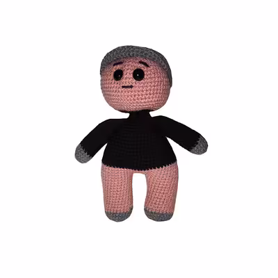 عروسک بافتنی مدل m1