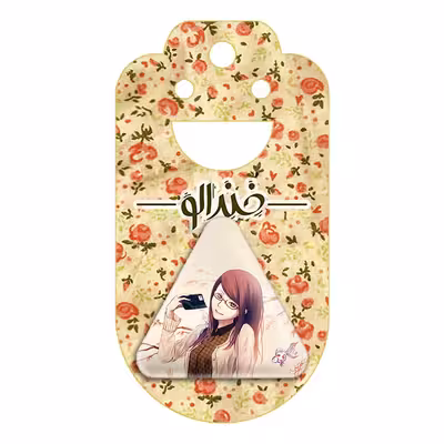 پیکسل خندالو طرح ریزه کامیشیرو انیمه توکیو غول مدل مثلثی کد 11876