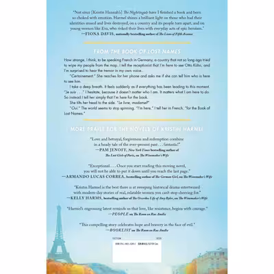 کتاب The Book of Lost Names اثر Kristin Harmel انتشارات Gallery Books