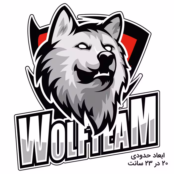 برچسب کنسول بازی مدل گروه گرگ کد 116