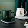 ماگ حرارتی لاکی مدل Temperature Cup به همراه صفحه گرم کن برقی