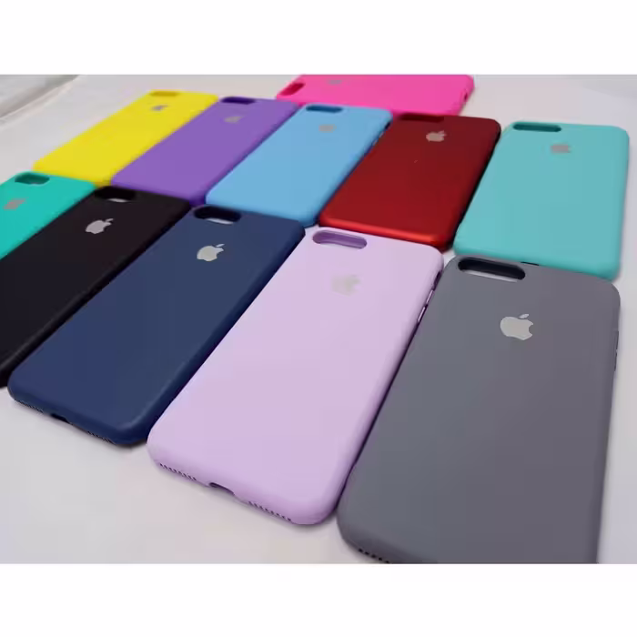 کاور مدل silicon اورجینال مناسب برای گوشی موبایل اپل iPhone 7/8