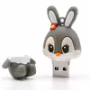 فلش مموری طرح خرگوش نشسته مدل UL-rabbit02 ظرفیت هشت گیگابایت
