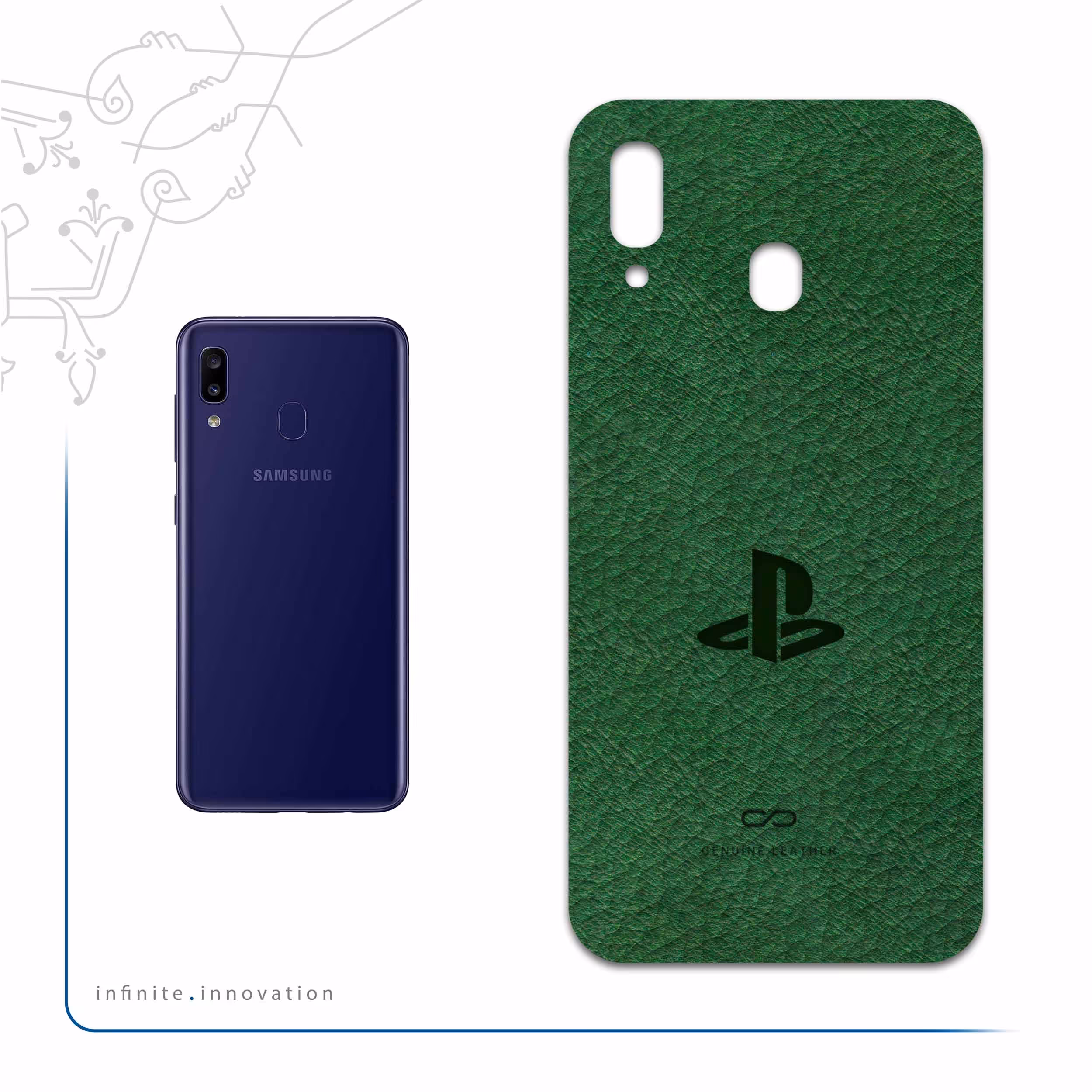 برچسب پوششی ماهوت مدل GL-PS مناسب برای گوشی موبایل سامسونگ Galaxy M10s