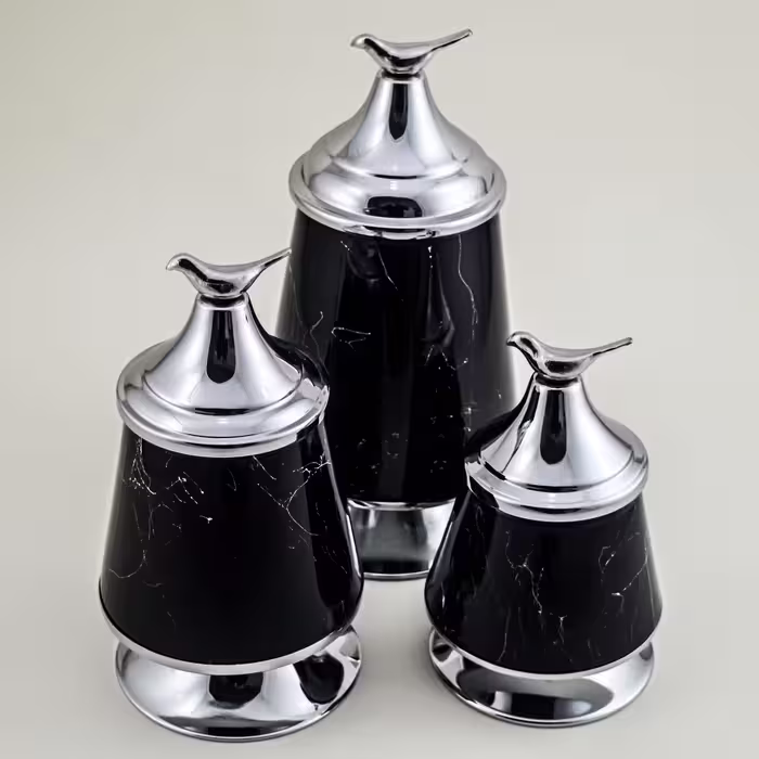 بانکه مدل کندی هرمی کد PS12 مجموعه 3 عددی  