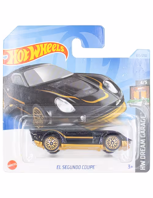 ماشین دکوری مدل EL Segundo Coupe Black برند Hot Wheels