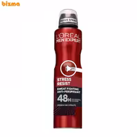 اسپری ضد تعریق مردانه لورآل مدل Men Expert Stress Resist حجم 250 میلی لیتر