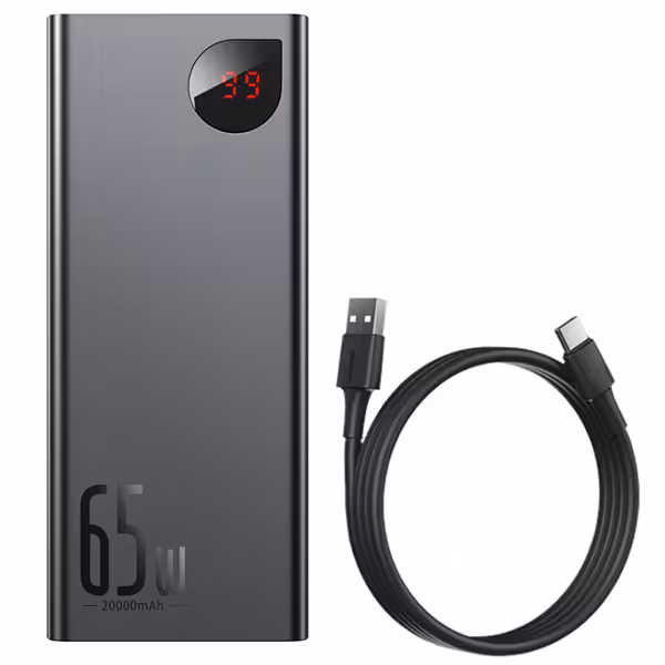 پاوربانک 20000 میلیآمپری بیسوس 65W مدل Baseus Adaman
