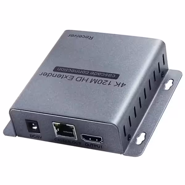 توسعه دهنده HDMI روی کابل شبکه 120 متر کی نت مدل K-EXHDC120-R