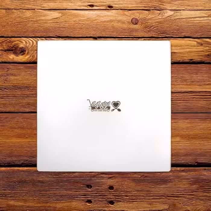 زیر کیکی مربع سایز 30 سانتی‌متر