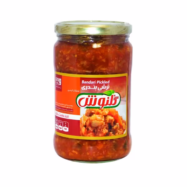 کنسرو ترشی بندری گلنوش – 670 گرم