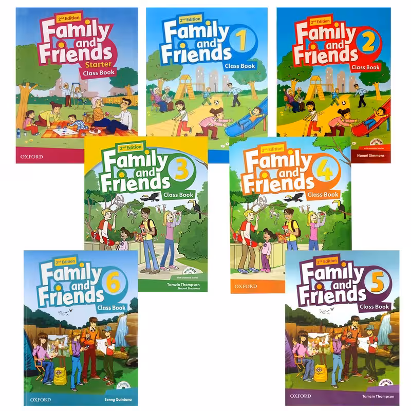 British Family and Friends full pack (پـک کامل کتاب فمیلی اند فرندز ویرایش دوم )