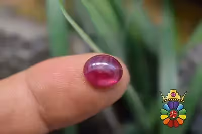 یاقوت استار قرمز مصنوعی