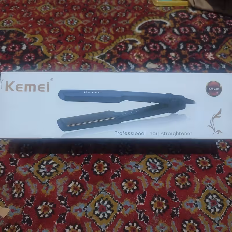 اتو مو با کیفیت صاف کننده مو کیمی kemei