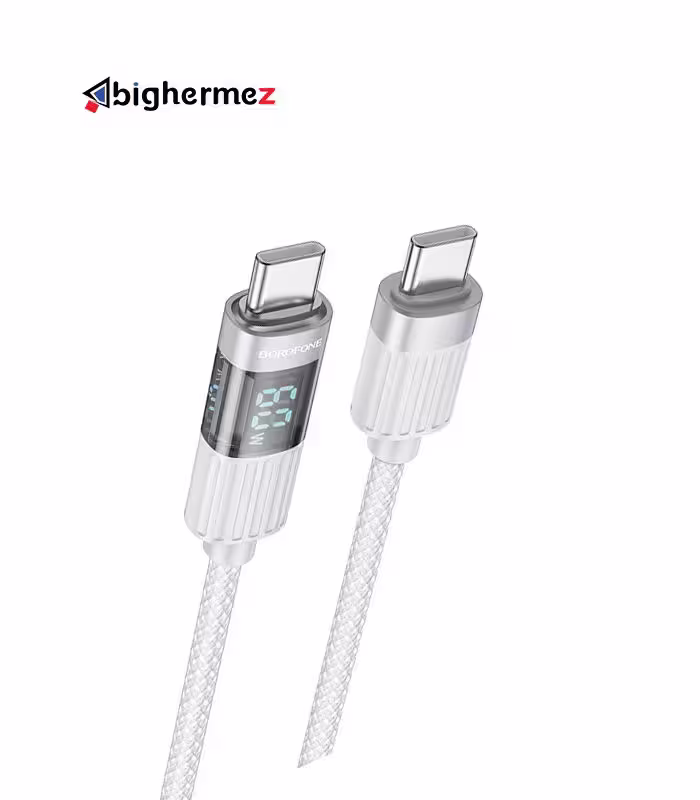 کابل شارژ دوسر TYPE-C بروفون مدل BU46