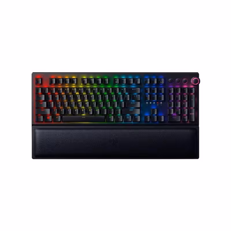 کیبورد ریزر مدل BlackWidow V3 Pro Green Switch