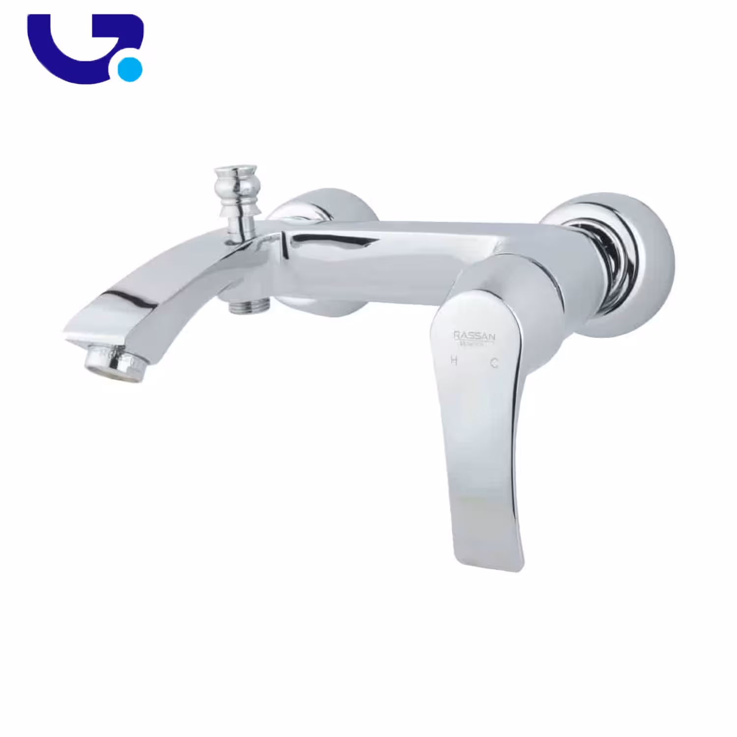 شیر حمام راسان مدل لوتوس